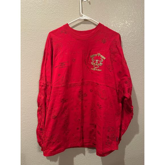 NWOT Disney Parks Lunar New Year festival Year the Bull Mickey Spirit Jersey XL - Picture 1 of 5
